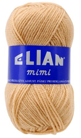 Knitting yarn Mimi 1019 - brown - Elian Mimi 1019