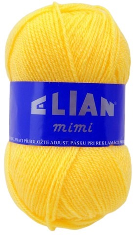 Pletací příze Elian Mimi 145 - žlutá - Elian Mimi 145