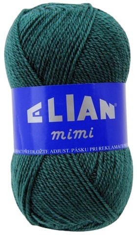Knitting yarn Mimi 213 - green - Elian Mimi 213