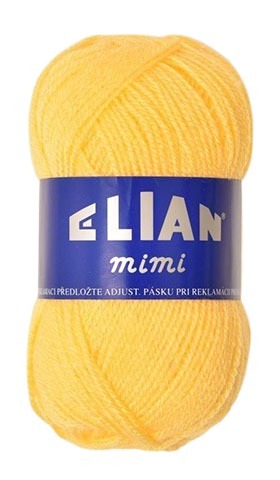 Pletacia priadza Mimi 2183 - žltá - Elian Mimi 2183