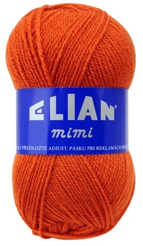 Włóczka Mimi 3176 - pomarańczowy - Elian Mimi 3176 - elian.eu
