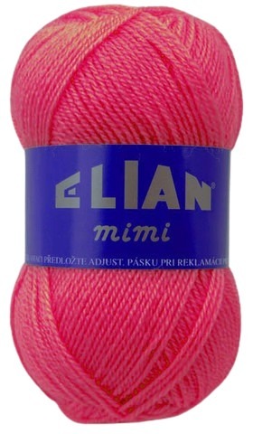 Pletací příze Elian Mimi 4849 - růžová - Elian Mimi 4849