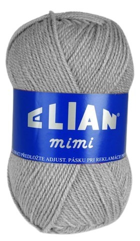 Knitting yarn Mimi 5296 - grey - Elian Mimi 5296