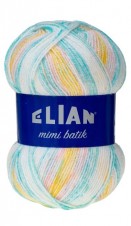 Pletací příze Elian Mimi batik 32428 - modrá