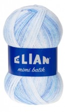 Pletací příze Elian Mimi batik 32459 - modrá