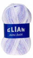 Pletací příze Elian Mimi batik 32460 - fialová