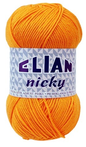Knitting yarn Nicky 1014 - orange
