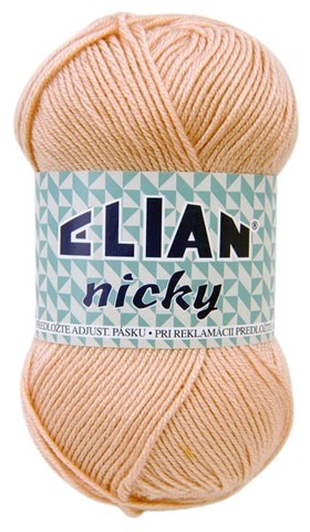 Příze Elian Nicky 1479 - růžová pudrová