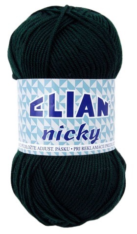 Knitting yarn Nicky 204 - green