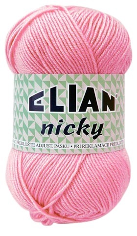 Příze Elian Nicky 229 - růžová
