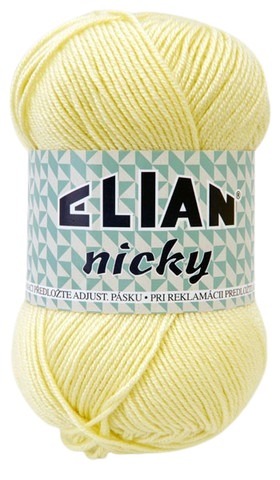 Příze Elian Nicky 256 - slonová kost