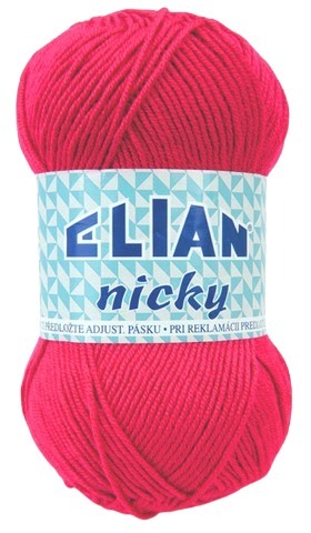 Příze Elian Nicky 3276 - červená