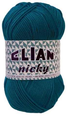 Příze Elian Nicky 3812 - petrolejová