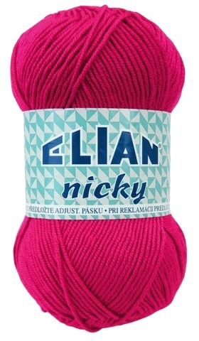 Příze Elian Nicky 474 - růžová