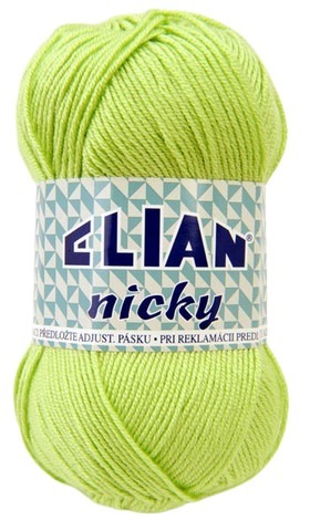 Knitting yarn Nicky 487 - green