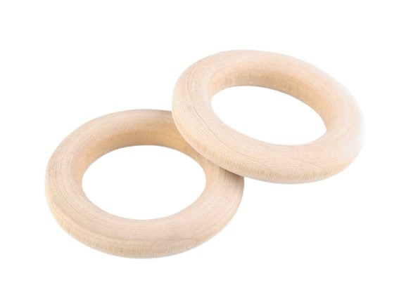 Wooden ring (5pcs) Ø18 mm