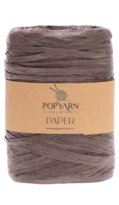Papírová příze Paper B501 - hnědá