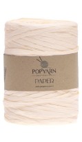 Papírová příze Paper B521 - krémová, 250g 360m