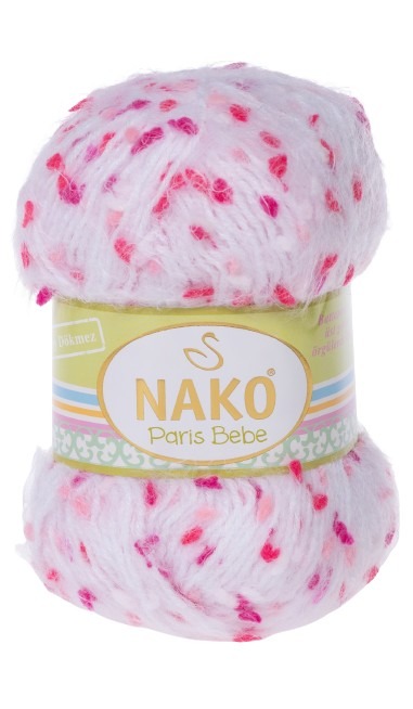 Strickgarn Paris Bebe 21344 rot - Nako Paris Bebe - 21344