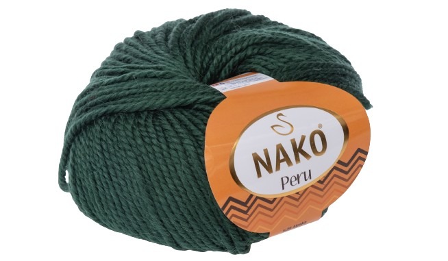 Knitting yarn Peru 3601 - green -  Nako Peru 3601