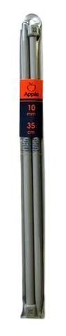 Pletacie ihlice rovné plastové - 10 mm
