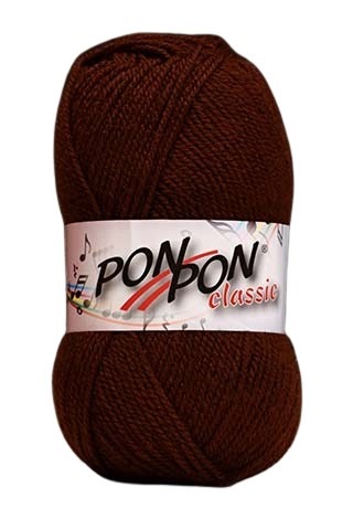 Strickgarn PonPon Classic 219 - braun