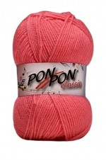 Pletací příze PonPon Classic 230 - růžová