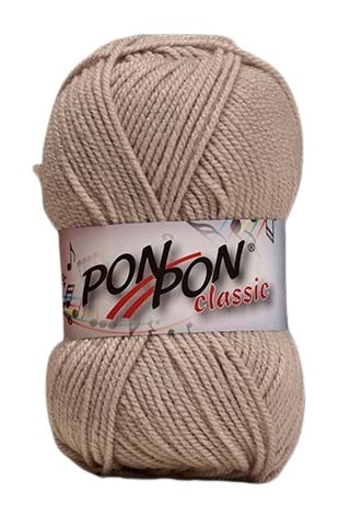 Knitting yarn PonPon Classic 274 - beige