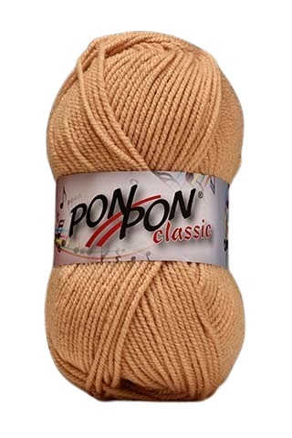 Knitting yarn PonPon Classic 293 - brown