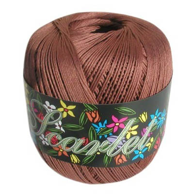 Fil au crochet Scarlet 1602 - marron