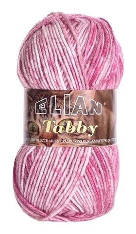 Knitting yarn Tabby 31896 - pink