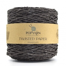 Twisted paper B501 - černá