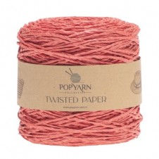 Papírová příze Twisted paper B515 - růžová, 250g 255m