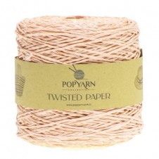 Papírová příze Twisted paper B524 - růžová, 250g 255m - kopie