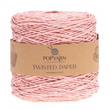 Papírová příze Twisted paper B526 - růžová, 250g 255m