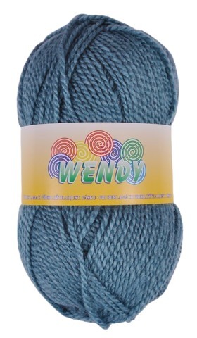 Knitting yarn Wendy 2978 - blue