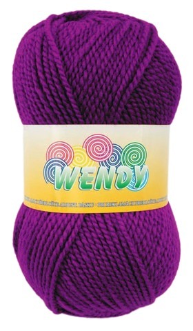 Knitting yarn Wendy 4967 - purple