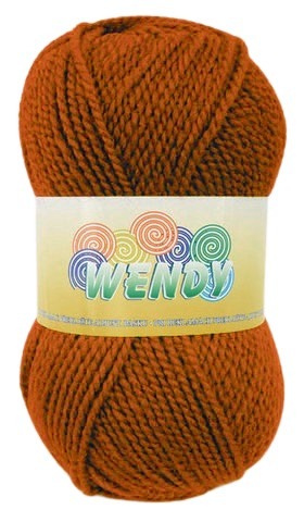 Knitting yarn Wendy 507 - orange