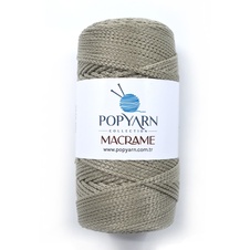 Macrame B008 - beżowy, 100g 140m