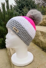 Women's beanie with pom pom - Women's ball with pom pom