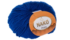 Fil à tricoter Nako Peru 6744 - bleue