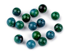Perles minérales (5pcs) Ø8mm - jaspe