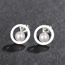 boucles d'oreilles perle