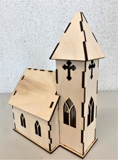 Kirche aus Holz