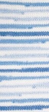 Knitting yarn Lolipop 80431 - blue white