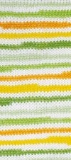 Fil à tricoter Nako Lolipop 80437 - vert-orange