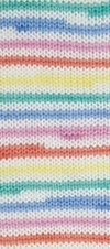 Knitting yarn Lolipop 81958 - green-orange