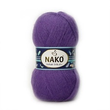 Knitting yarn Mohair Delicate 6118 - purple