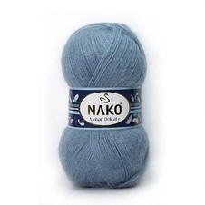 Knitting yarn Mohair Delicate 1986 - blue