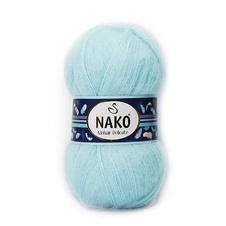 Fil à tricoter Nako Mohair Delicate 6792 - bleu